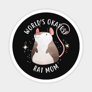 World's Okayest Rat Mom Magnet